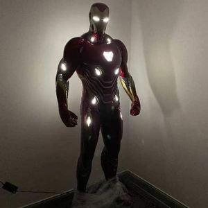 Statua Personalizzata di <span class=keywords><strong>Iron</strong></span> <span class=keywords><strong>Man</strong></span> <span class=keywords><strong>Marvel</strong></span>, Scultura in Vetroresina di Supereroe, Statua di <span class=keywords><strong>Iron</strong></span> <span class=keywords><strong>Man</strong></span> <span class=keywords><strong>Marvel</strong></span> MK50 - Product Image 3