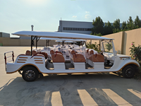2024 Chine Voiture classique électrique vintage de luxe personnalisée 14 places Offre Spéciale à bas prix