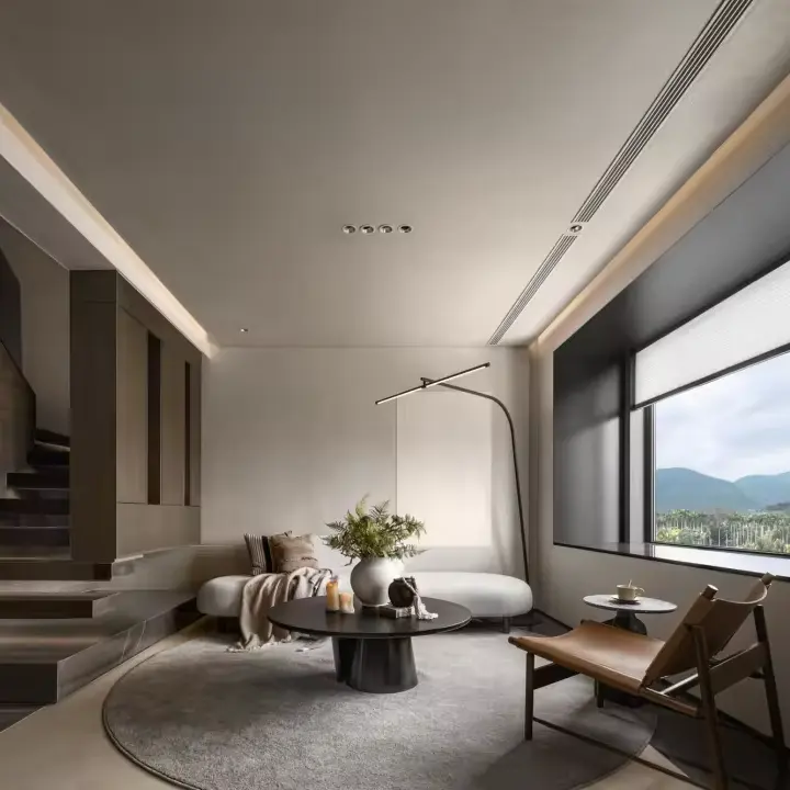 Sanhai Layanan Desain Interior kontemporer waby-sabi Style 3D Rendering rencana lantai rencana Master Plan dekorasi rumah konsultan Gratis