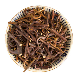 Erba Gou Teng di Qualità Premium, Steli Naturali Essiccati di Uncaria Rhynchophylla Marrone Scuro, Essiccazione AD, Spezie Singole del Fujian - Product Image 1