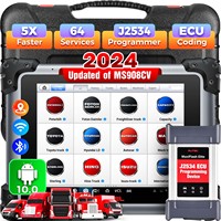 Scanner Autel MaxiSys MS908CV II, mise à niveau du MS908CV, identique au MS909CV, plus de 3000 tests, 64 services, Auto Scan 2.0