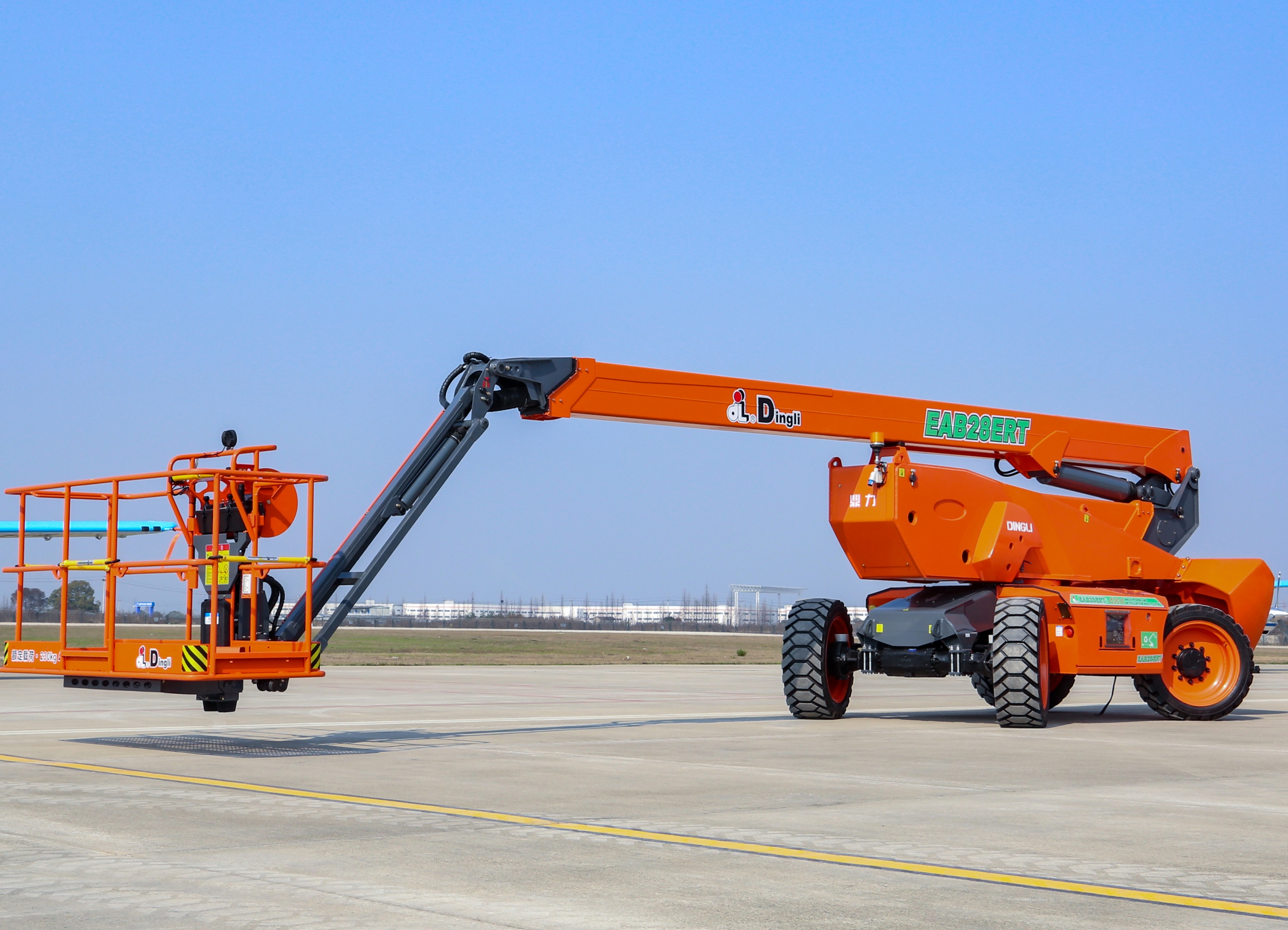 Hot Sale 20M Aerial Work Platform GTBZ20AE Telescopic Boom Lift Price List