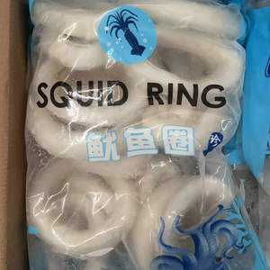 Delicious Sea Food Calamari Frozen Giant Squid Ring Skin-off - Product Image 1