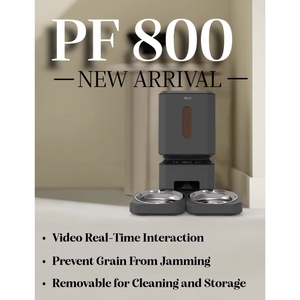 Distributeur de nourriture pour animaux de compagnie avec puce électronique, interaction vidéo en temps réel, double compartiment pour nourriture, pour petits chiens de tous âges - contrôle à distance pris en charge - Product Image 4