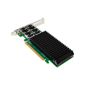 สปีดบริดจ์ 7339 E810 Cqda2 Pcie X16 พอร์ตคู่ 100g Qsfp28 การ์ดเครือข่ายเซิร์ฟเวอร์ - Product Image 4