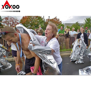 YOKOO – couverture de survie d'urgence, 130x210cm, réfléchissante en PET, couverture isolante imperméable pour l'extérieur, pour la randonnée, le camping, le sauvetage - Product Image 5