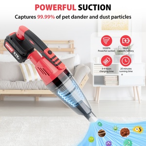 <b>Handheld</b> <b>Vacuum</b> Cordless 2000Pa Powerful Car <b>Vacuum</b> Cleaner Rechargeable Portable Vacuun Mini <b>Vacuum</b> for Car Home Pet Cleaning - Product Image 3