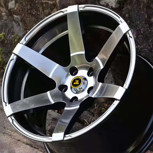 Rines de Auto JZ Negros con Diseño Cóncavo, de 17, 18, <span class=keywords><strong>19</strong></span>, 20, 22, 24 y 26 Pulgadas, Rines Personalizados Forjados para Autos de Pasajeros - Product Image 5