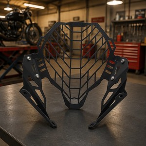 Protection de phare de moto en aluminium CNC noir pour <span class=keywords><strong>Suzuki</strong></span> DL650 <span class=keywords><strong>V</strong></span>-<span class=keywords><strong>Strom</strong></span> 650XT Vstrom650xt 2025-26 - Product Image 4