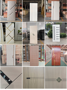 Moderne <span class=keywords><strong>Design</strong></span>-Türverkleidung, weiße Innentürverkleidung für Wohnungen, Schlafzimmer, Klassenzimmer, fertige Oberflächen-Türverkleidung, Fabrik-Großhandel - Product Image 6