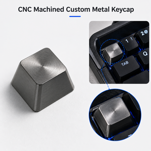 Teclas de Acero Inoxidable 314 Personalizadas, Mecanizadas por CNC, con Electroerosión por Hilo, Color y Logotipo Personalizados, Textura Metálica Distintiva, Durabilidad - Product Image 1