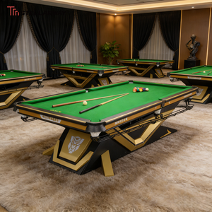Tavolo da Biliardo STELLARWAY Personalizzato di Qualità Premium 8ft/9ft <span class=keywords><strong>Dimensioni</strong></span> Internazionali Gambe in Acciaio Solido Gomma - Product Image 1