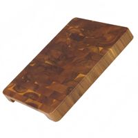 Planches à découper en bois d'acacia best-seller Planches à découper de cuisine en bois massif Grande planche à découper épaissie avec ventouse