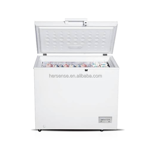 246L Chest Freezer Manual Defrost Single Temperature Zone With Rolling Wheels for Home and Small Business Use Hands-Free Lid Des - Product Image 2