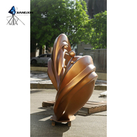 Bouddhisme religieux coloré en bronze fluide spectaculaire Anime Sculptures décoratives extérieures Protection de l'environnement personnalisable