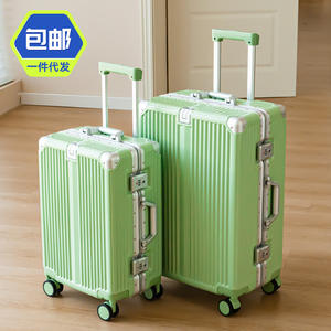 Maleta de Viaje Yongsheng de 20 Pulgadas con Marco de Aluminio, Ruedas Giratorias Silenciosas, Color Verde Fruta 6014, Otoño 2024 - Product Image 2