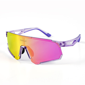 Lunettes de cyclisme OBAOLAY photochromiques, monture TR90, protection UV, lunettes de sport multifonctionnelles pour l'extérieur - Product Image 1