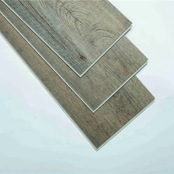 Grão de madeira piso de fácil Manutenção tils chão pva tecido apoiado vinil piso telhas de plástico 3d