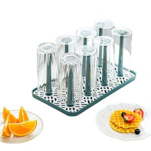Organisateur de cuisine moderne multi-niveaux pour casseroles et poêles en plastique avec fonction étagère - Product Image 1