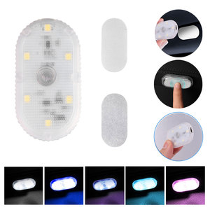 Lampe de lecture à capteur tactile led 5v pour l'intérieur de la voiture, lumières d'attraction à LED, Charge USB, 6 ampoules, lumière de porte de voiture - Product Image 3