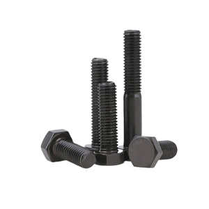 Ruili Chất Lượng Cao Carbon Thép <span class=keywords><strong>Hex</strong></span> <span class=keywords><strong>Bolt</strong></span> Với Hạt Màu Đen Oxit DIN 931 Cấp 8.8 M10 Mạ Kẽm 25Mm Chiều Dài Cho Công Nghiệp Sử Dụng - Product Image 2