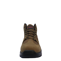 Semelle en caoutchouc antidérapante confortable sur mesure grande taille, semelle antidérapante du fabricant, embout en acier, tige en cuir nubuck, été, printemps, automne