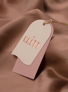 Etiquetas colgantes de papel creativas y ecológicas; ideales para marcas de moda; formas y tamaños personalizables; etiquetas para bolsos y calzado - Product Image 2