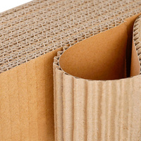 Boîte d'expédition en carton ondulé pour vêtements, logo personnalisé, brun, emballage de luxe, boîte en papier pour vêtements de marque