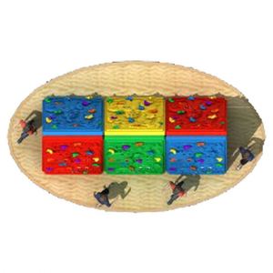 Muro de Escalada de Plástico de Alta Calidad para Interiores y Exteriores, Diferentes Colores, Expandible, Tipo Gimnasio en la Pared - Product Image 2