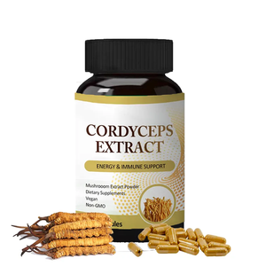 Ausreson Private Label Cordy ceps Sinensis Pilz kapseln Ergänzung Kräuter extrakt Cordy ceps Sinensis Kapseln - Product Image 1