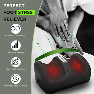 Masajeador de Pies y Pantorrillas Shiatsu de Tejido Profundo con Rodillo Térmico para Relajación de Piernas - Regalo Perfecto para el Día de la Madre - Product Image 2