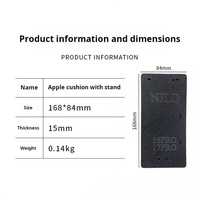 Tapis de laminage encastré pour écran LCD avec cadre pour iPhone 17 Pro Max 16 15 14 13 12 – Outil de réparation pour résoudre le problème des bulles