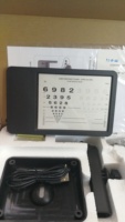 Tableau de vision à grille d'Amsler avec rétroéclairage LED ophtalmique optique