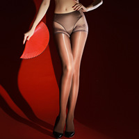 Collants en soie Ma Oil extra larges, sexy, transparents, non amovibles, pour le plaisir en plein air