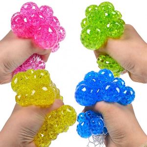 Pelotas Antiestrés Personalizadas de Navidad con Cuentas de Malla, Juguetes Sensoriales Blandos - Product Image 2