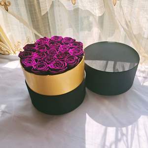 Hadiah Valentine bunga mawar abadi dalam kotak bentuk hati untuk wanita istri ibu - Product Image 6