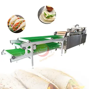 Paratha Maker Lavash Bread Small Roti Automatic Line Indian Chapati Electric Tortilla Machine