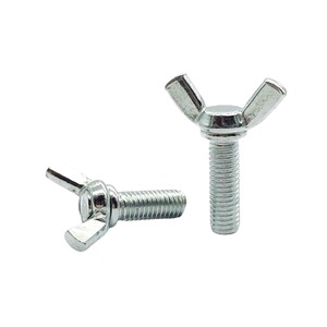 Tornillos de Mariposa Jiufei M4 M5 M6 M8 M10 de Acero Galvanizado, Cabeza de Mariposa, Estándar DIN316 - Product Image 3
