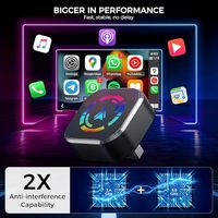 Adaptador Inalámbrico Portátil para Carplay con Compatibilidad Universal con Android Auto y para Apple Car Play Smart Box Dongle