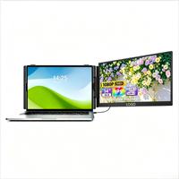 LCD Extender Fabrikant S8 FHD 1080P Ultradunne Dubbele Gaming LCD Monitoren 14 Inch IPS Paneel Compatibel met PC/Computer