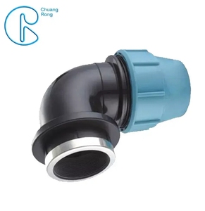 PN10 Personnalisable OEM Compression <span class=keywords><strong>Femelle</strong></span> <span class=keywords><strong>Coude</strong></span> Raccord D'irrigation PP Coulée Connexion Mâle/<span class=keywords><strong>Femelle</strong></span> pour PE <span class=keywords><strong>PVC</strong></span> PPR Tuyaux - Product Image 1