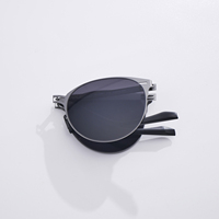Nouvelles lunettes de soleil polarisées pliables légères en acier inoxydable à monture complète, confortables et élégantes pour hommes et femmes, pêche, plein air