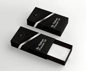 Caja de Embalaje de Cartón Rígido con Impresión Personalizada para Cartuchos de Lujo, Caja de Regalo Deslizante de Papel - Product Image 3