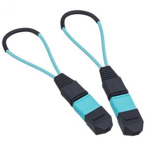 Centro de datos de fibra óptica MPO/MTP, multimodo 50/125um OM3 OM4 hembra MTP/MPO, probador de bucle trasero, precio de fábrica chino - Product Image 2