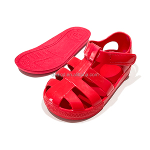 Sandali Personalizzati Rapidi per Bambina, Scarpe Gladiator <span class=keywords><strong>Rosse</strong></span> Natalizie per Bambini, Piccoli Sandali Jelly da Pescatore OEM per Neonati - Product Image 4