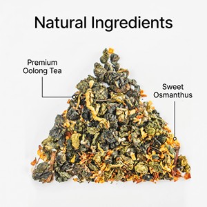 Sachets de thé Oolong à l'Osmanthus de qualité supérieure, parfum floraux, 100 sachets, prix de gros pour les amateurs de thé de bureau et de café - Product Image 4