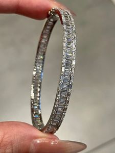 Brazalete Xinfly Trendy de Oro de 18K con Diamante Cultivado en Laboratorio de 8.63CT, Alta Calidad, Au750 DE VVS, Joyería de Oro Brillante para Regalo - Product Image 3