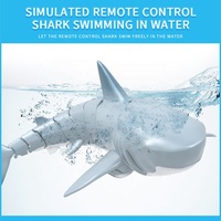 KK Nouveau jouet requin télécommandé 2.4G étanche à 4 canaux, portée de 30m, prêt à l'emploi, en promotion