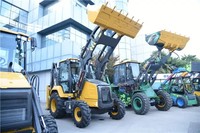 Mesin pemindah bumi baru 2.5 ton 3.5 ton backhoe wheel loader ekskavator 2.5 t Backhoe Loader XC8-S2570 harga rendah untuk dijual