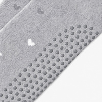 Chaussettes de sport antidérapantes à bord festonné, compressives et rembourrées